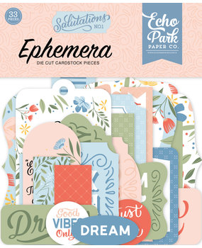 Echo Park Salutations No.1 Ephemera (SAN244024) (DISCONTINUED) Echo Park Salutations No.1 Ephemera (SAN244024) (DISCONTINUED)
