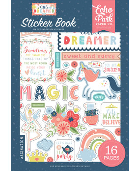Echo Park Little Dreamer Girl Sticker Book (LD237029) (DISCONTINUED)