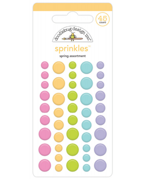Doodlebug Design Spring Assortment Sprinkles (7166) (DISCONTINUED)