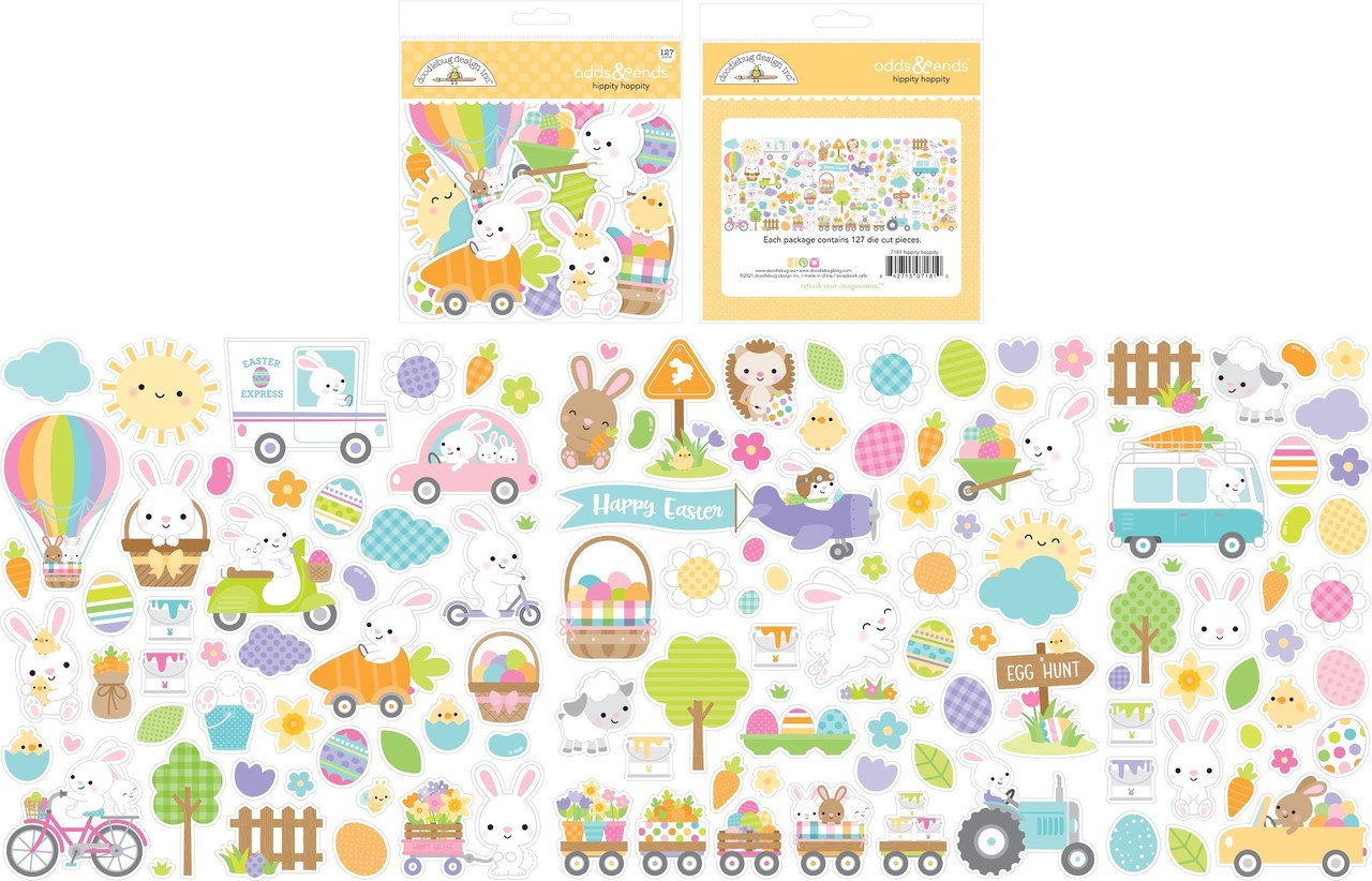 Doodlebug Design Hippity Hoppity Odds & Ends (7181) (OUTLET)