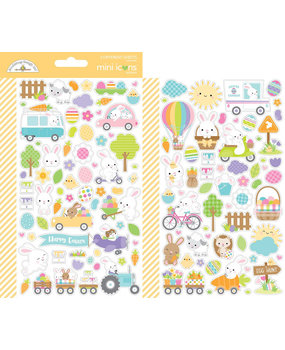 Doodlebug Design Hippity Hoppity Mini Icons Sticker (7177) (DISCONTINUED)
