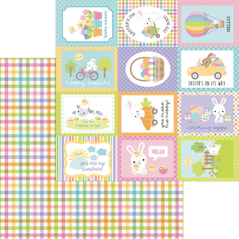 Doodlebug Design Hippity Hoppity 12x12 Inch Paper Pack (7193) (DISCONTINUED) Doodlebug Design Hippity Hoppity 12x12 Inch Paper Pack (7193) (DISCONTINUED)
