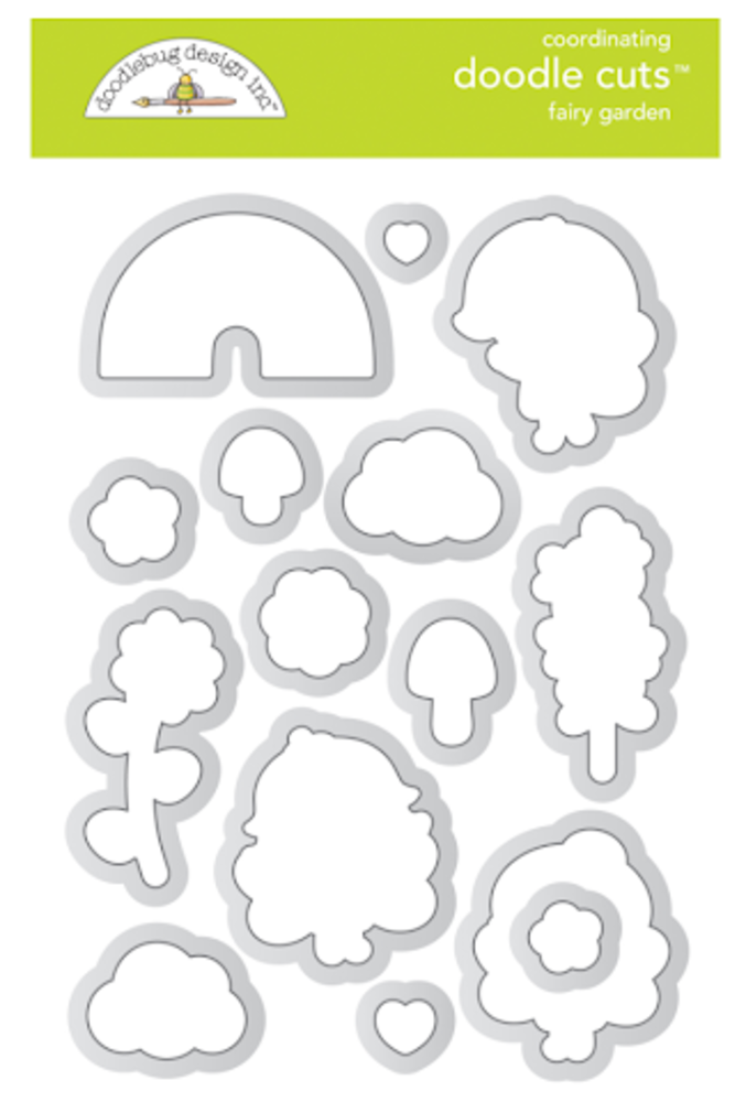 Doodlebug Design Fairy Garden Doodle Cuts (7212) (OUTLET)
