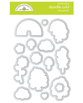 Doodlebug Design Fairy Garden Doodle Cuts (7212) (OUTLET)