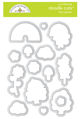 Doodlebug Design Fairy Garden Doodle Cuts (7212) (OUTLET)