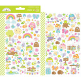 Doodlebug Design Fairy Garden Mini Icons Sticker (7210) (DISCONTINUED)