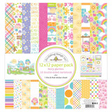 Doodlebug Design Fairy Garden 12x12 Inch Paper Pack (7234) (DISCONTINUED)