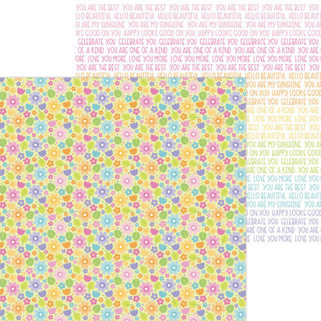 Doodlebug Design Fairy Garden 12x12 Inch Paper Pack (7234) (DISCONTINUED)