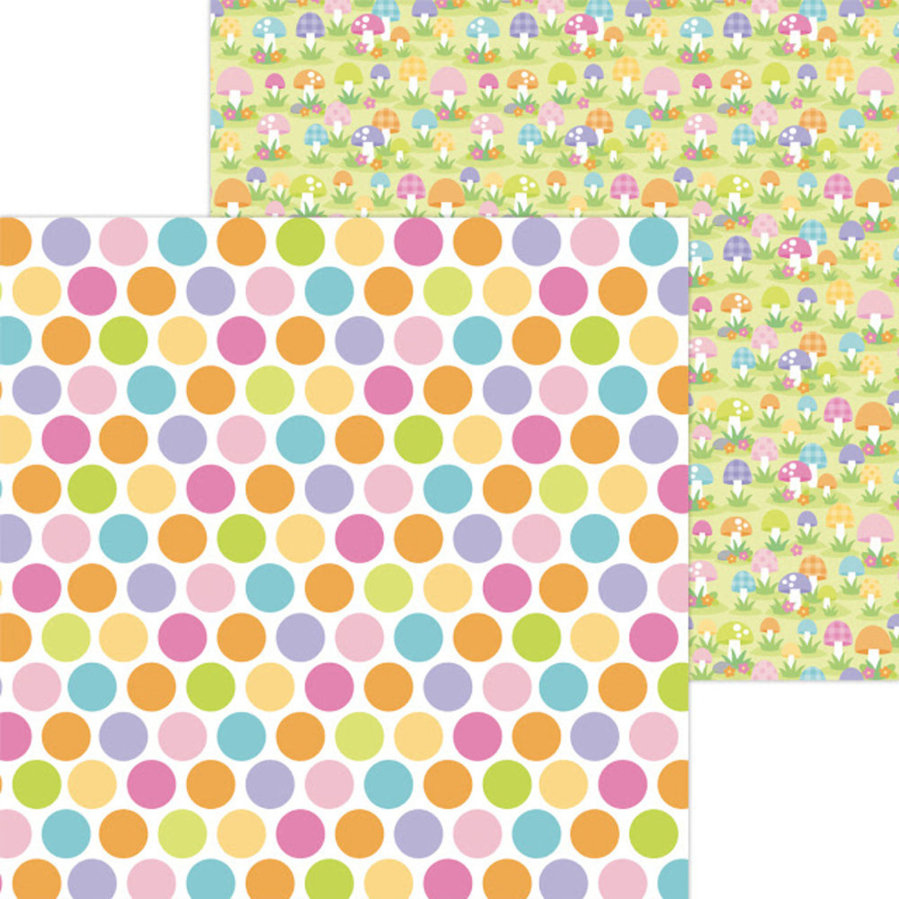 Doodlebug Design Fairy Garden 12x12 Inch Paper Pack (7234) (DISCONTINUED)