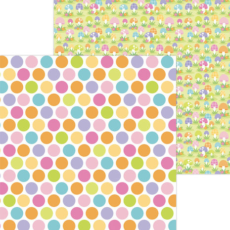 Doodlebug Design Fairy Garden 12x12 Inch Paper Pack (7234) (DISCONTINUED)