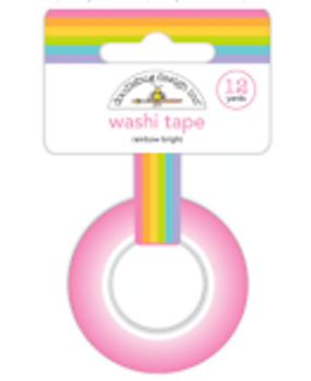 Doodlebug Design Rainbow Bright Washi Tape (7198) (OUTLET)