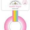 Doodlebug Design Rainbow Bright Washi Tape (7198) (OUTLET)