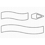 My Favorite Things Banner Flags Die-namics (MFT-1967) (OUTLET)