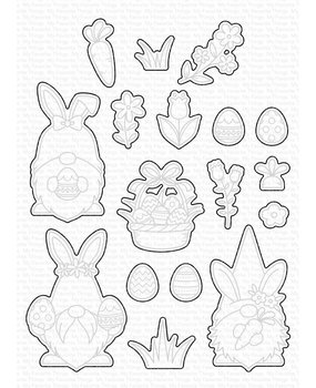 My Favorite Things Spring Gnomes Die-namics (MFT-1955) (OUTLET)