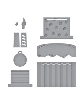 Spellbinders Layer Cake Surprise Etched Dies (S4-1099) (OUTLET)
