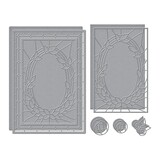 Spellbinders Deco Bloom Etched Dies (S6-170) (OUTLET)