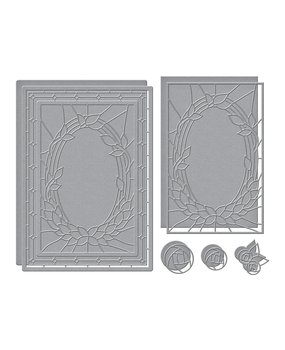 Spellbinders Deco Bloom Etched Dies (S6-170) (OUTLET)