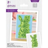 Gemini Floral Hare Elements Dies (GEM-MD-ELE-FLHA) (DISCONTINUED)