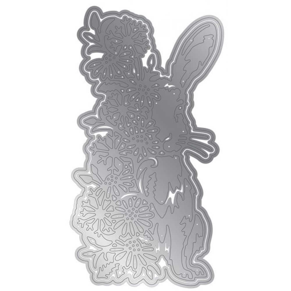 Gemini Floral Hare Elements Dies (GEM-MD-ELE-FLHA) (OUTLET)