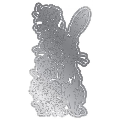 Gemini Floral Hare Elements Dies (GEM-MD-ELE-FLHA) (OUTLET)