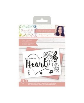 Crafter's Companion Sharon Callis From the Heart Clear Stamps From the Heart (SCC-STP-FTHE) (OUTLET)