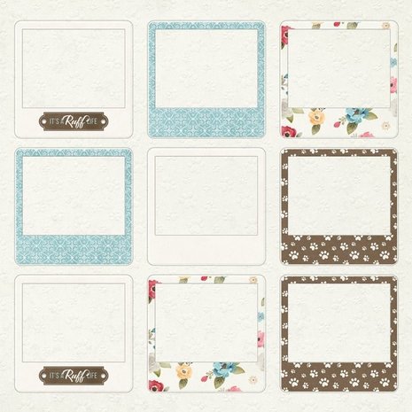 Crafter's Companion Pawsitivity 12x12 Inch Die-Cut Topper Pad (NIT-PAW-TOP12) (OUTLET)