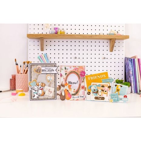 Crafter's Companion Pawsitivity 12x12 Inch Die-Cut Topper Pad (NIT-PAW-TOP12) (OUTLET) Crafter's Companion Pawsitivity 12x12 Inch Die-Cut Topper Pad (NIT-PAW-TOP12) (OUTLET)