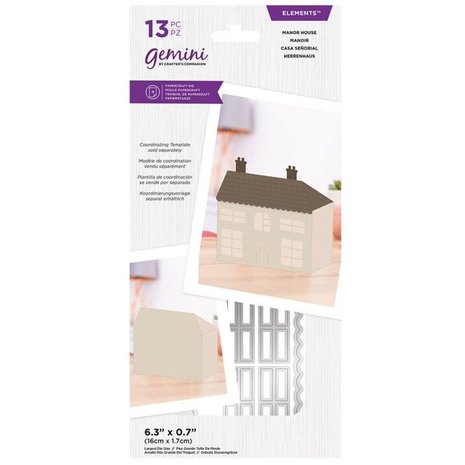 Gemini Manor House Elements Dies (GEM-MD-ELE-MHO) (OUTLET)