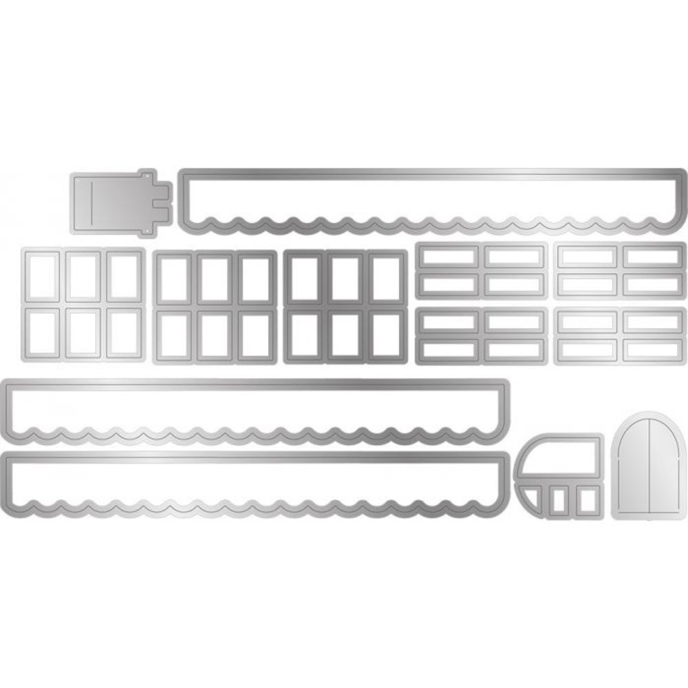 Gemini Manor House Elements Dies (GEM-MD-ELE-MHO) (OUTLET)