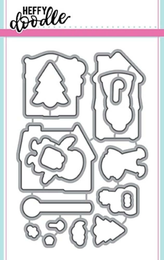 Heffy Doodle Santa's Village Dies (HFD0086) (DISCONTINUED)