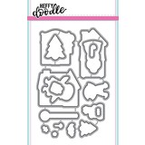 Heffy Doodle Santa's Village Dies (HFD0086) (OUTLET)