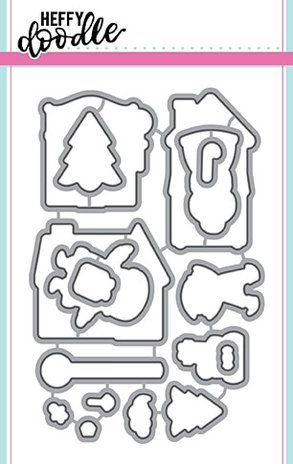 Heffy Doodle Santa's Village Dies (HFD0086) (DISCONTINUED)