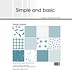 Aqua 12x12 Inch Paper Pack (SBP706) (DISCONTINUED) Aqua 12x12 Inch Paper Pack (SBP706) (DISCONTINUED)
