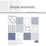 Simple and Basic Eggplant 12x12 Inch Paper Pack (SBP708) (DISCONTINUED)