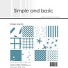 Simple and Basic Aqua 6x6 Inch Paper Pack (SBP506) (OUTLET)