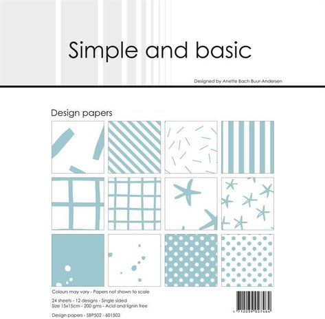 Simple and Basic Mint 6x6 Inch Paper Pack (SBP502) (DISCONTINUED) Simple and Basic Mint 6x6 Inch Paper Pack (SBP502) (DISCONTINUED)
