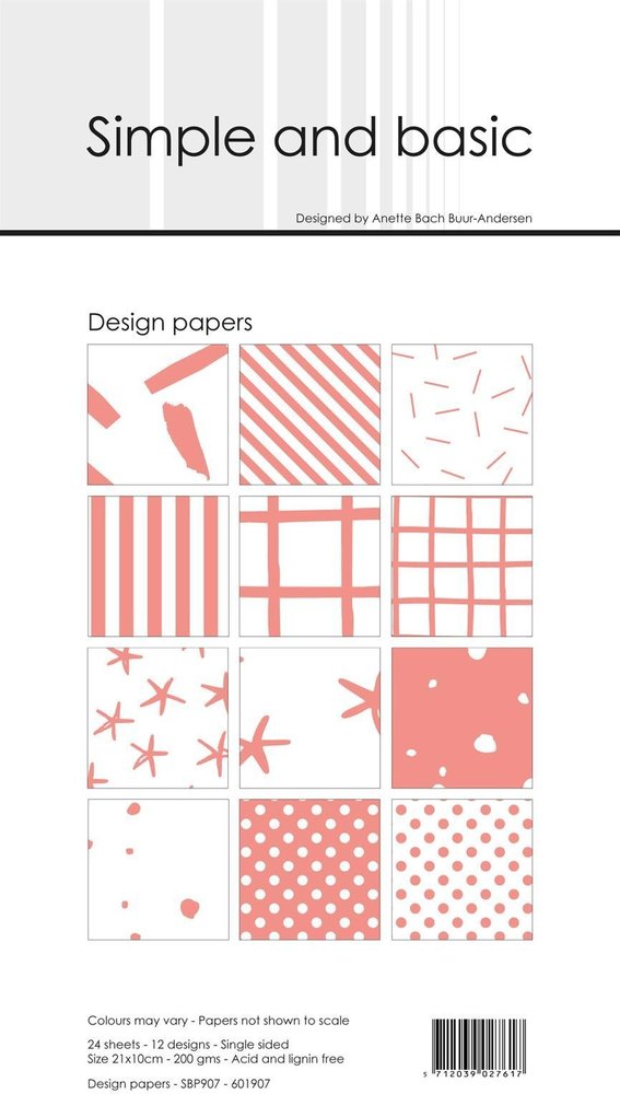 Simple and Basic Fresh Peach Slim Paper Pack (SBP907) (DISCONTINUED) Simple and Basic Fresh Peach Slim Paper Pack (SBP907) (DISCONTINUED)