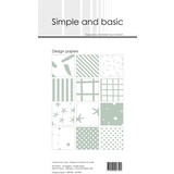 Simple and Basic Sage Slim Paper Pack (SBP905) (DISCONTINUED)