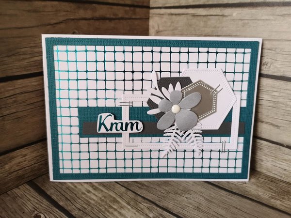 Simple and Basic Diffuse Squares Hot Foil Plates (SBH013) (DISCONTINUED)