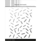 Simple and Basic Confetti Hot Foil Plates (SBH014) (DISCONTINUED)