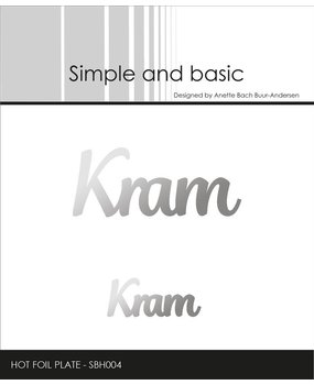 Simple and Basic Kram Hot Foil Plates (SBH004) (OUTLET)
