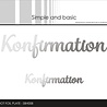 Simple and Basic Konfirmation Hot Foil Plates (SBH008) (DISCONTINUED)