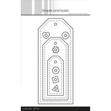 Simple and Basic Long Rustic Tag Cutting Dies (SBD138) (DISCONTINUED)