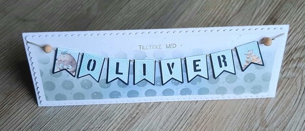 Simple and Basic Mini Flag Cutting Dies (SBD136) (OUTLET)