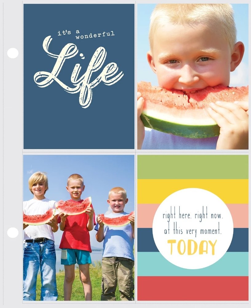 Simple Stories SN@P! Pocket Page Refills 3x4 Inch (2004)