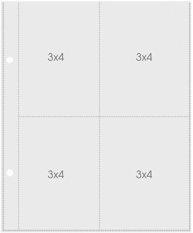 Simple Stories SN@P! Pocket Page Refills 3x4 Inch (2004)