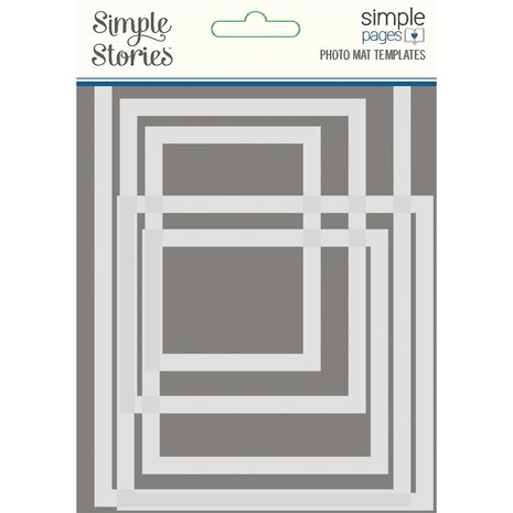 Simple Stories Simple Pages Template Photo Mat (15832) (DISCONTINUED)