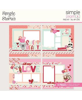 Simple Stories Simple Pages Kit All My Love (14327) (DISCONTINUED)