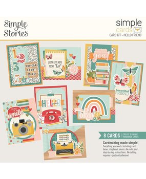 Simple Stories Simple Cards Kit Hello Friend (14431) (DISCONTINUED)