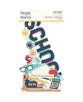 Simple Stories Simple Pages Pieces School Life (14927) (DISCONTINUED)